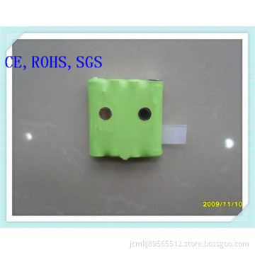 Ni-MH Battery AAA-4.8V 600mAh for Cordless Phone, Electric Toys, Battery, Alarm System, Rechargeable Battery